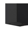 KANDANCHU * APLIQUE EXTERIOR CUAD. 2L*GU10 NEGRO